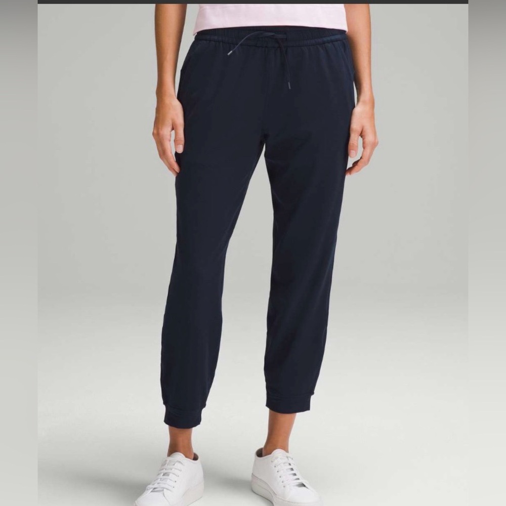 Lululemon Soft Jersey Classic-Fit Mid-Rise Jogger Navy Size 2
